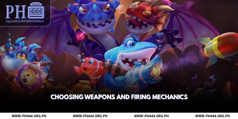 Choosing Weapons and Firing Mechanics