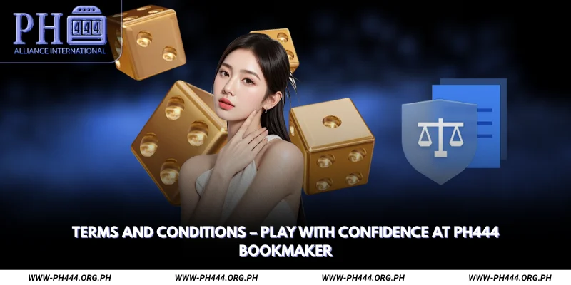 Terms and Conditions Play with Confidence at Ph444 Bookmaker