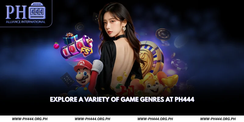 explore a variety of game genres at ph444